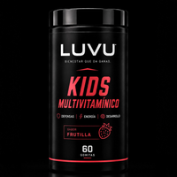 LUVU Kids Multivitamínico en Gomitas — Sabor Frutilla