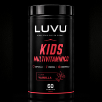 LUVU Kids Multivitamínico en Gomitas — Sabor Vainilla