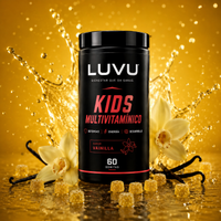 LUVU Kids Multivitamínico en Gomitas — Sabor Vainilla