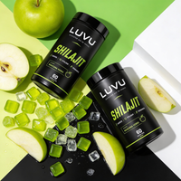 Shilajit 100% PURO en gomitas LUVU - Potencia máxima y testosterona natural día a día - 60 gomitas - 30 días