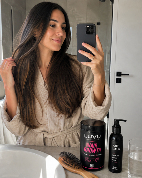 Cliente LUVU Hair Growth 5
