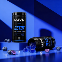 LUVU Detox en Gomitas — Sabor Arándano