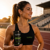 Shilajit 100% PURO en gomitas LUVU - Potencia máxima y testosterona natural día a día - 60 gomitas - 30 días