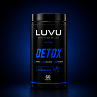 LUVU Detox en Gomitas — Sabor Arándano